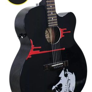 Signature Gogo’s Acoustic Guitar – Black Glossy